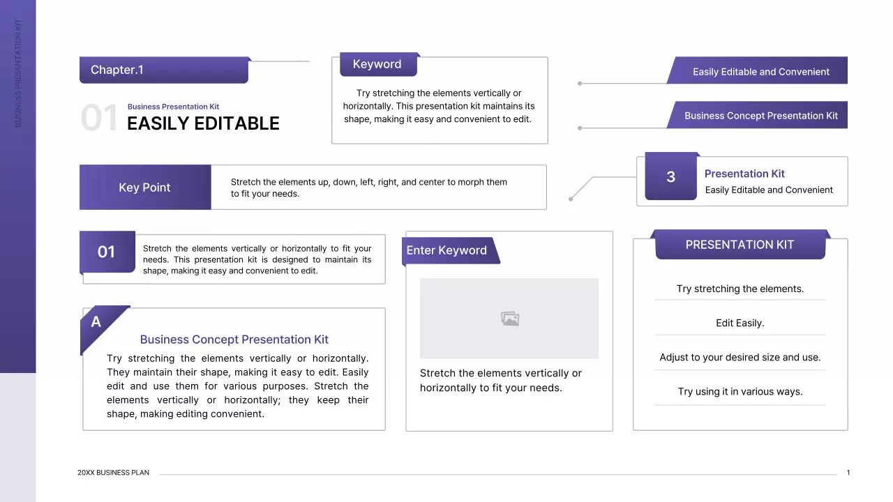 Purple Modern Business Plan Presentation