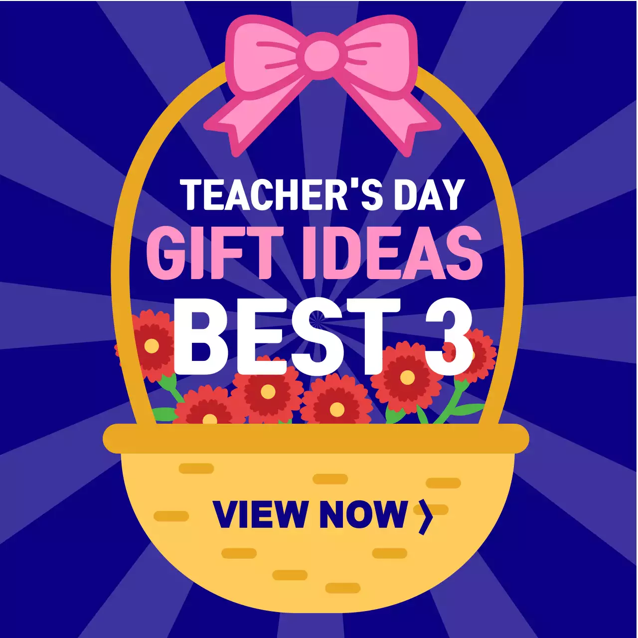 Blue Simple Gift Promotion Instagram Post