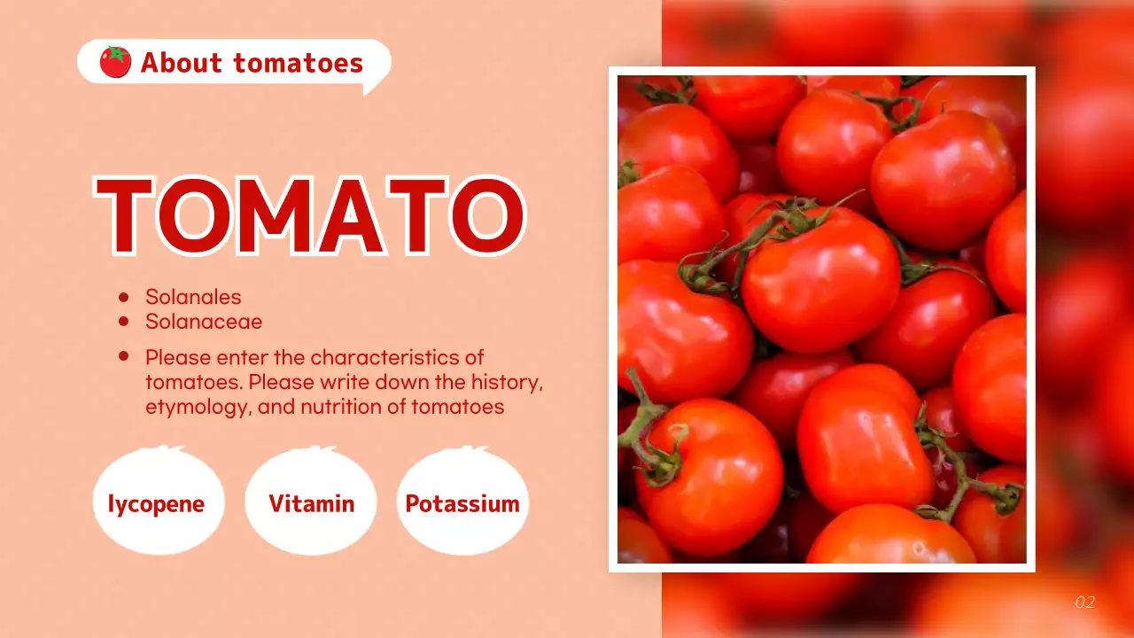 Red Retro Food Promotion Presentation