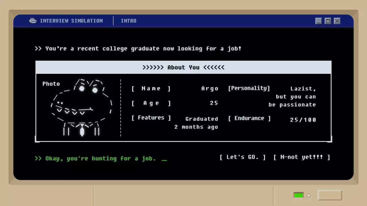 Presentasi Panduan Wawancara Black Retro