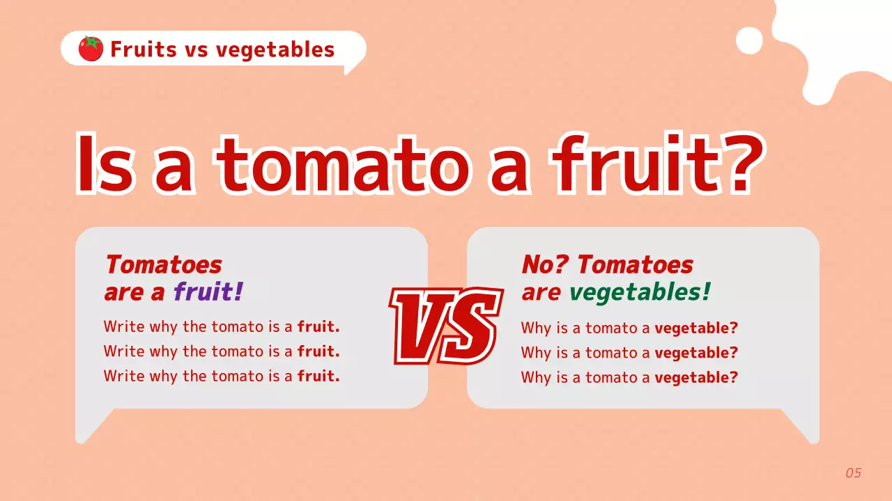 Red Retro Food Promotion Presentation