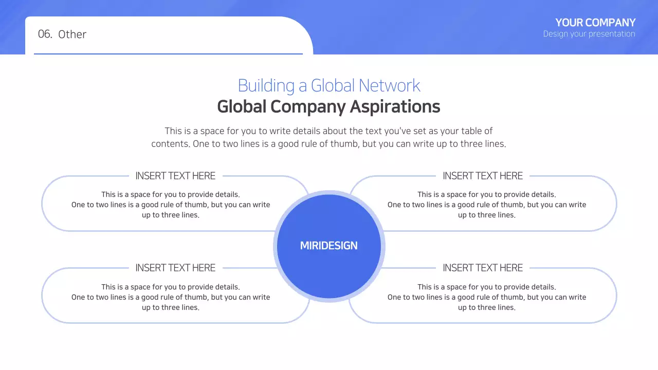 Blue Modern Business Plan Presentation