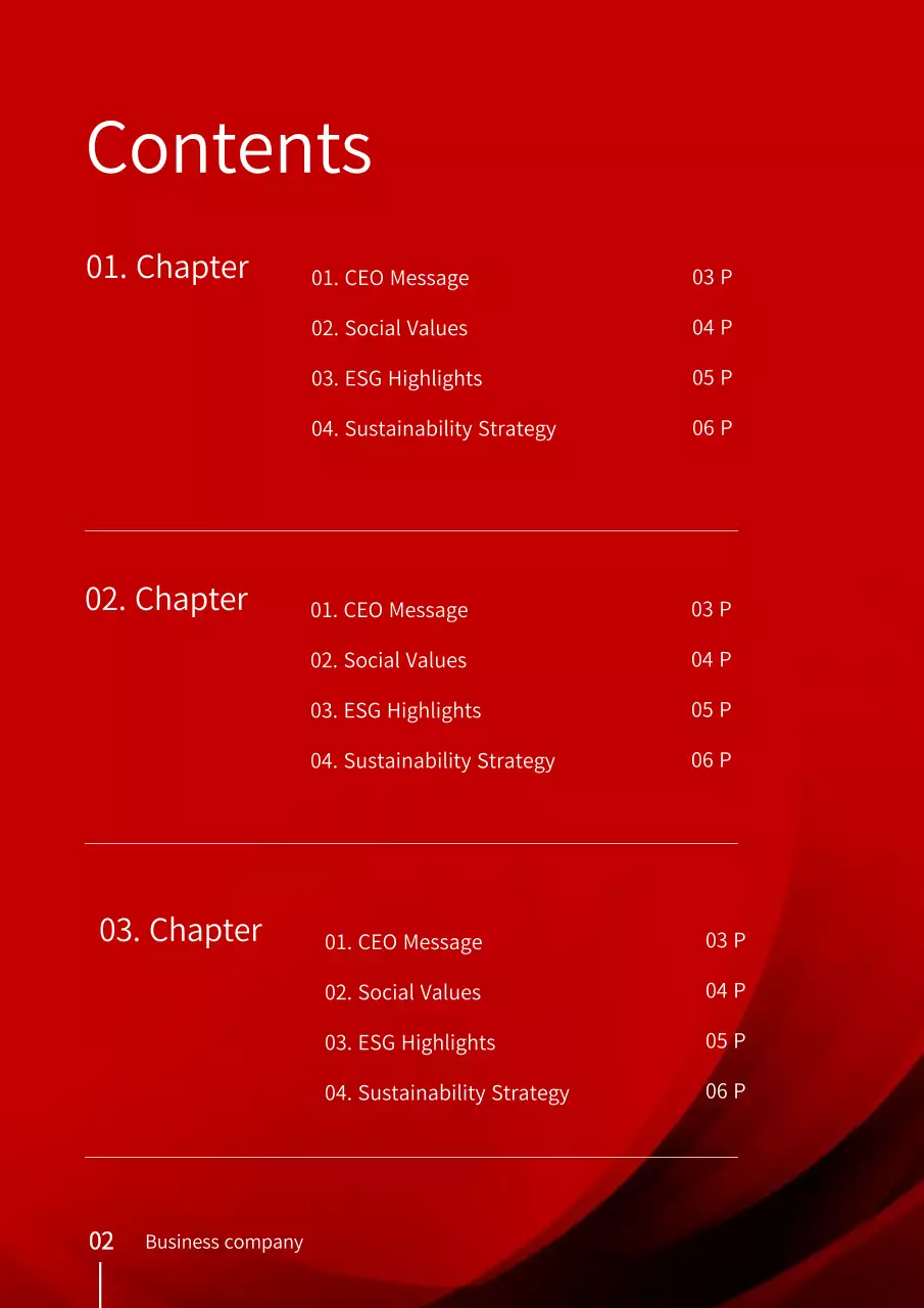 Red and black city building-inspired business profile vertical document template