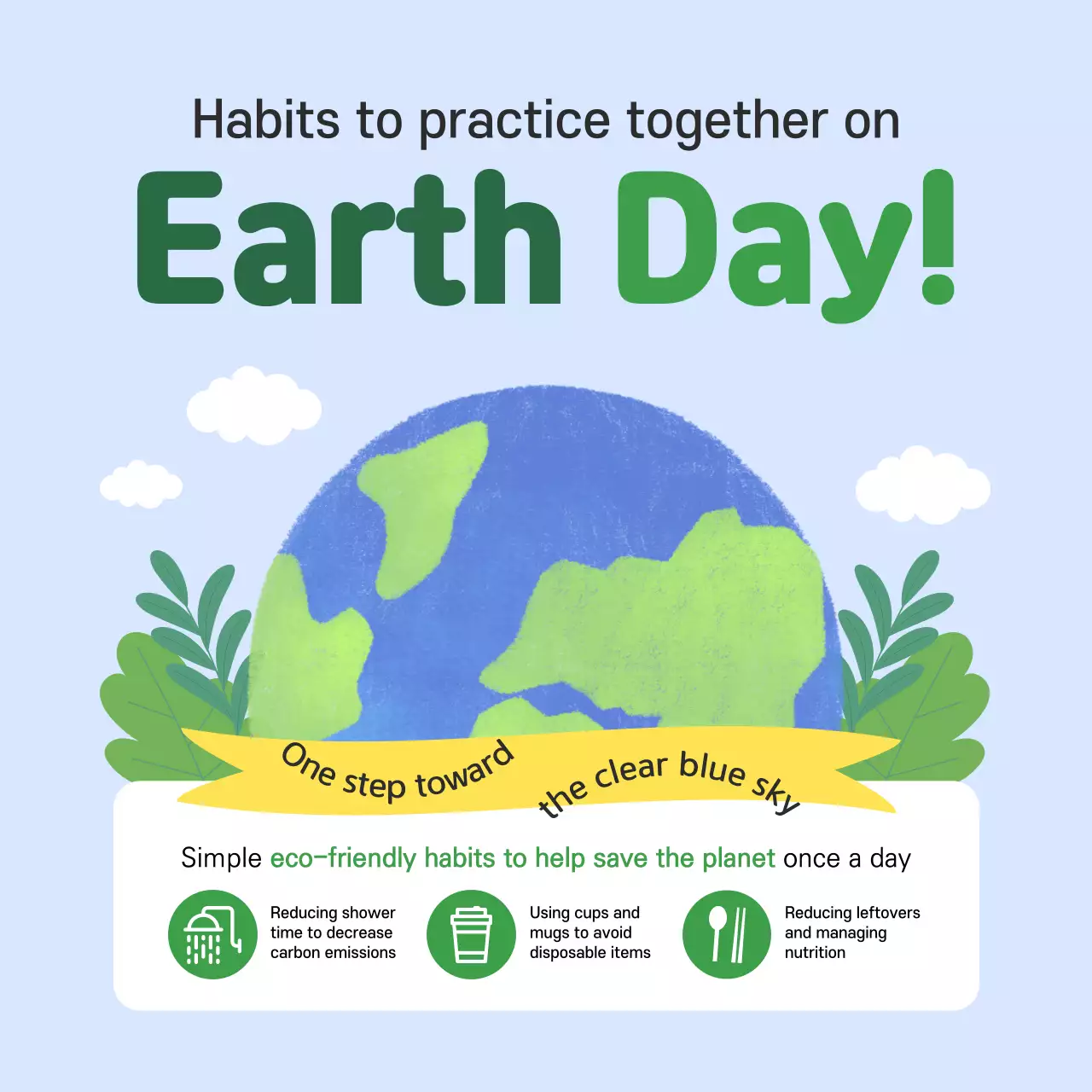 A cute, green World Environment Day campaign