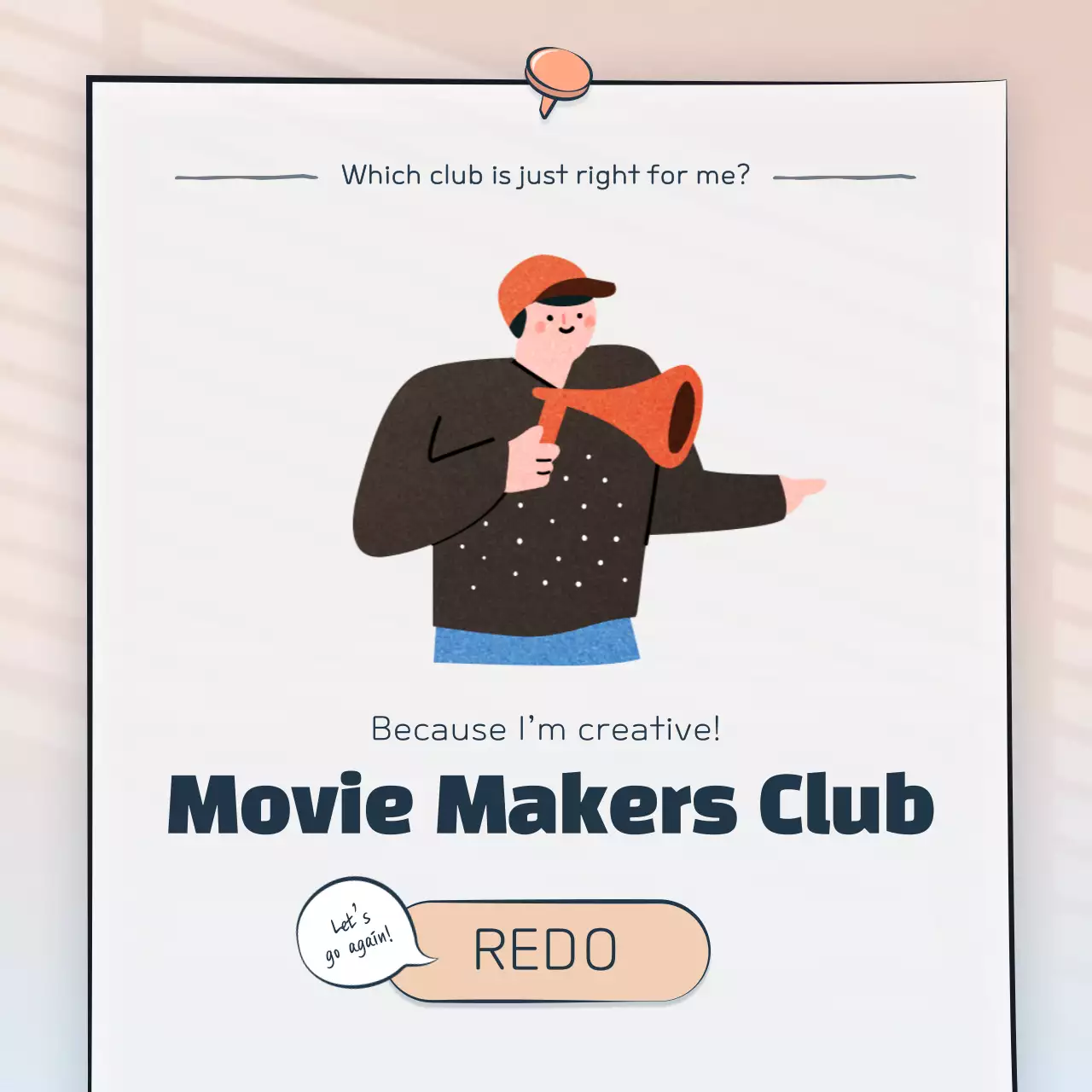 Psychometric test concept with cute illustrations