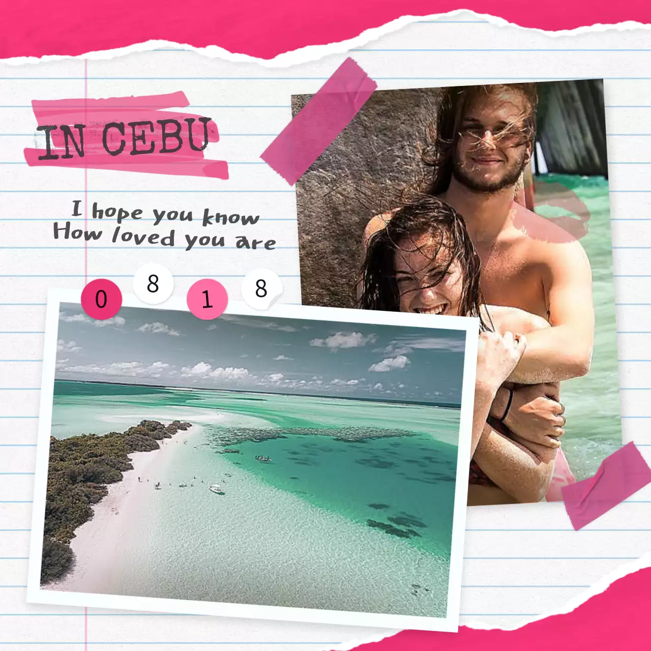 A bundle of pink, teen scrapbooking-inspired layouts