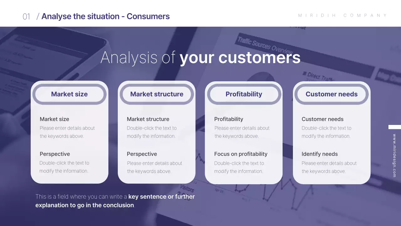 Purple theme creative brief template