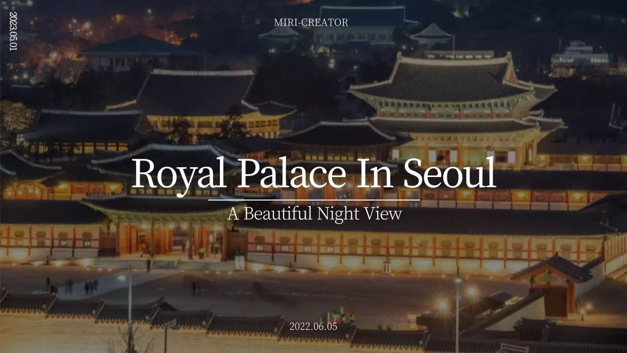 Yellow Traditional Palace Announcement YouTube Thumbnail