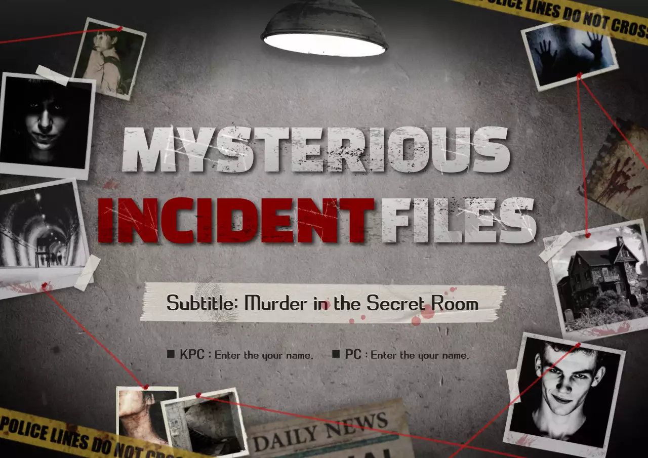 Gray's Reasoning Case File Concept Session Card