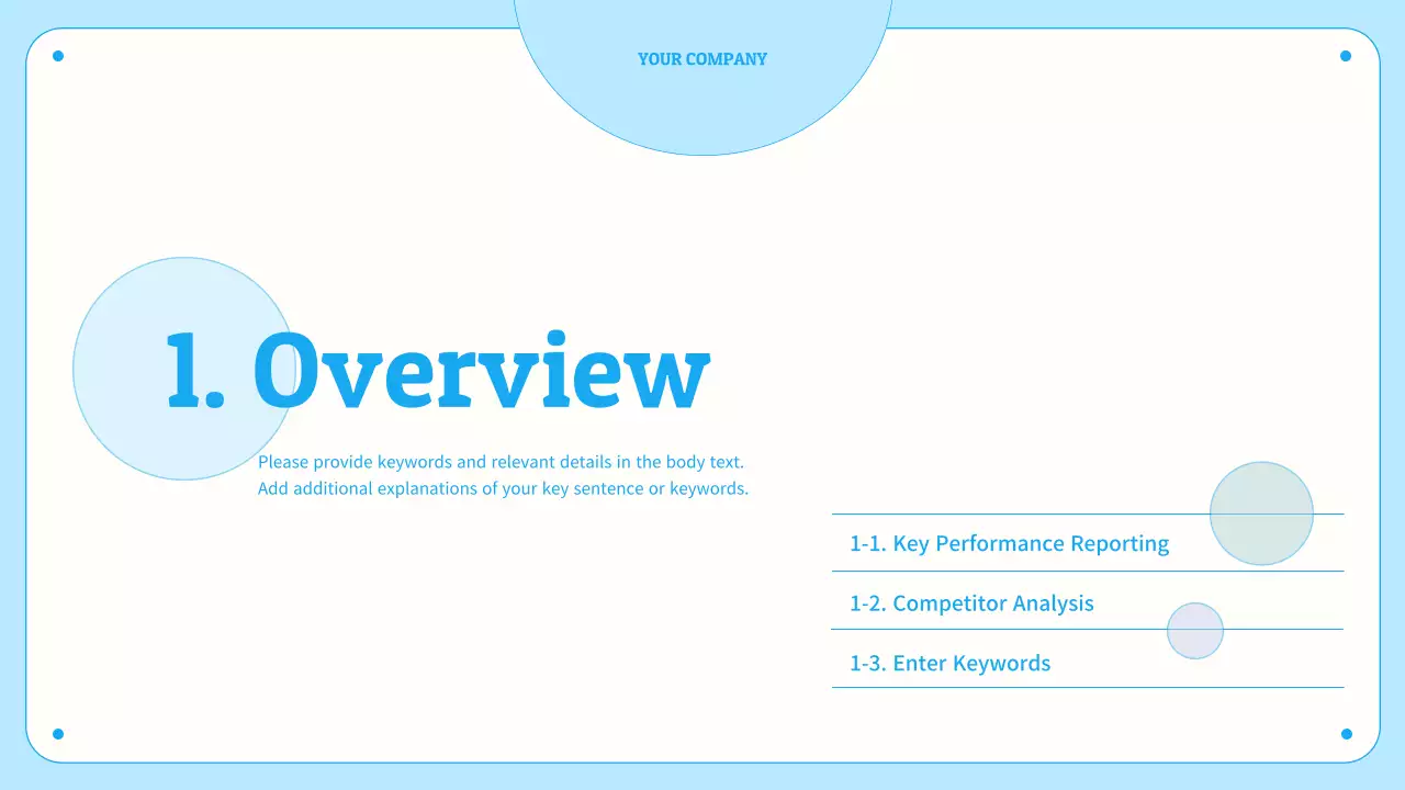 Blue Clean Data Presentation