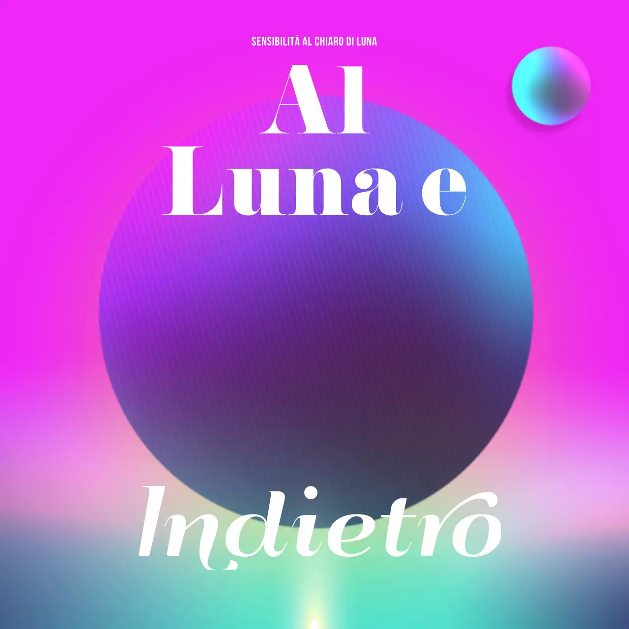 Copertina dell'album rosa e viola