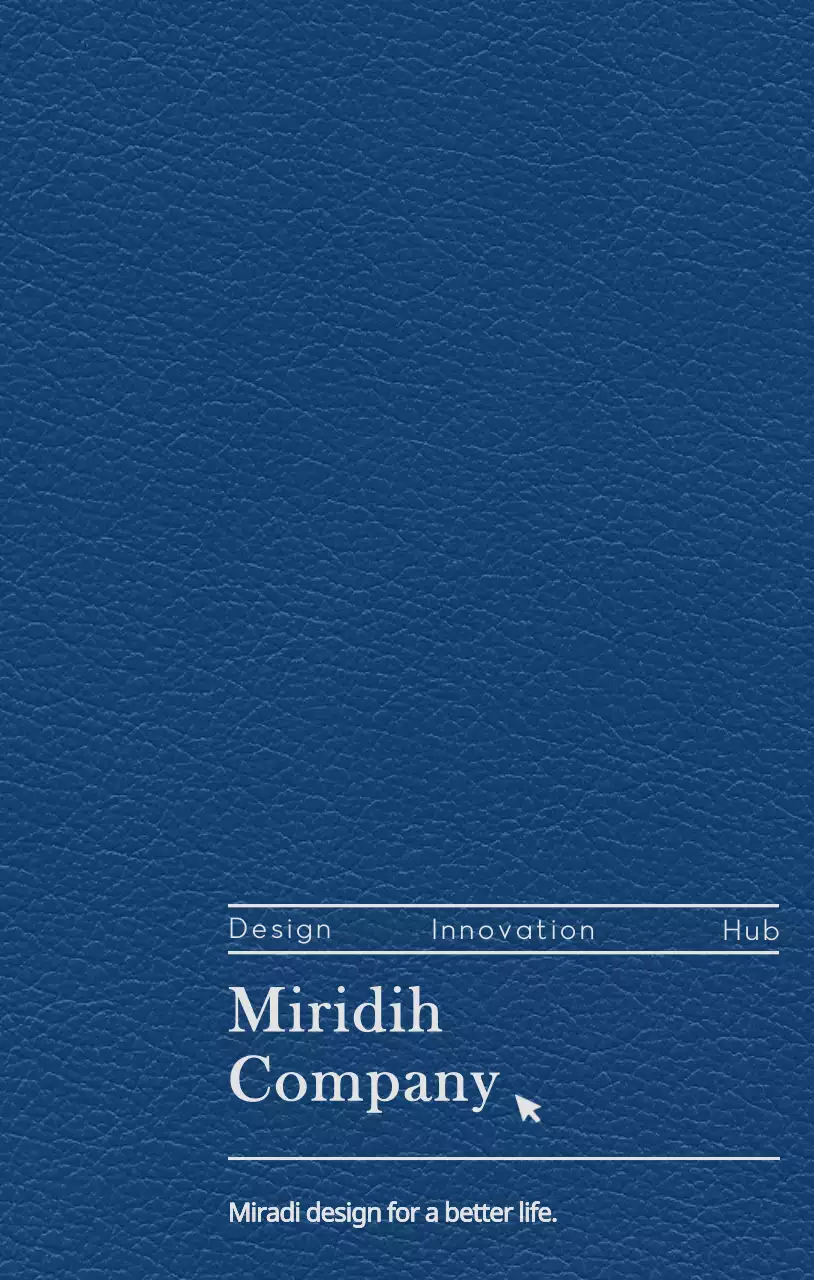 Rancang sampul buku harian dengan slogan dan logo perusahaan Anda