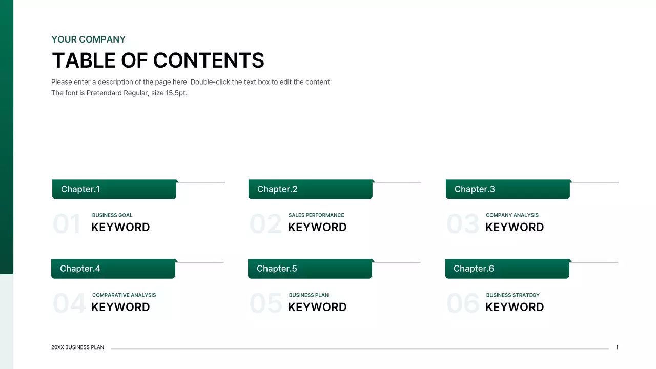 Green Modern Business Presentation