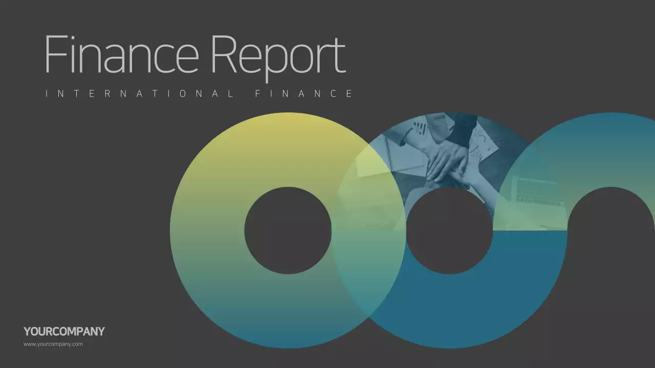 Grey Modern Finance Report Presentation