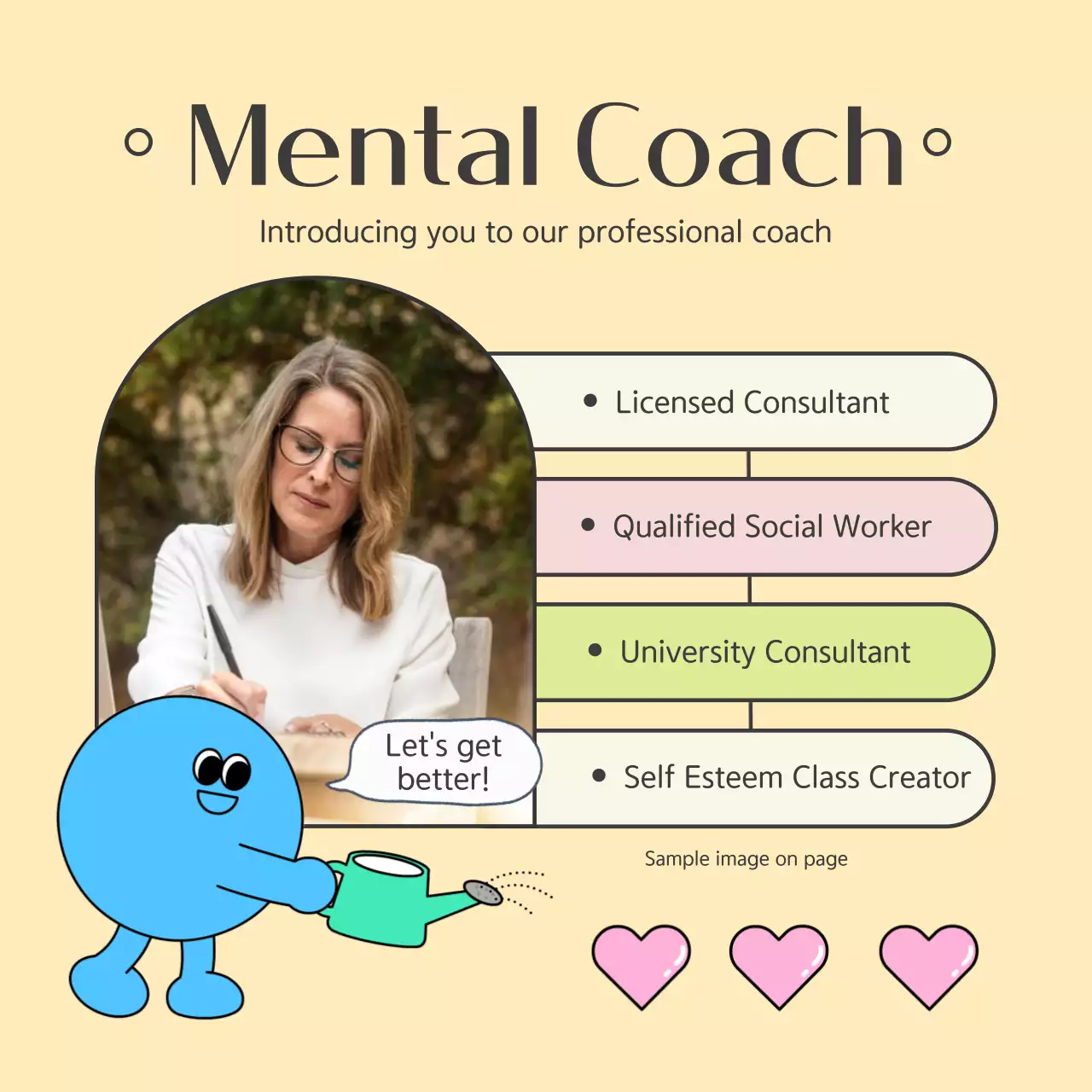 Green Comic Mental Health Guide Instagram Carousel