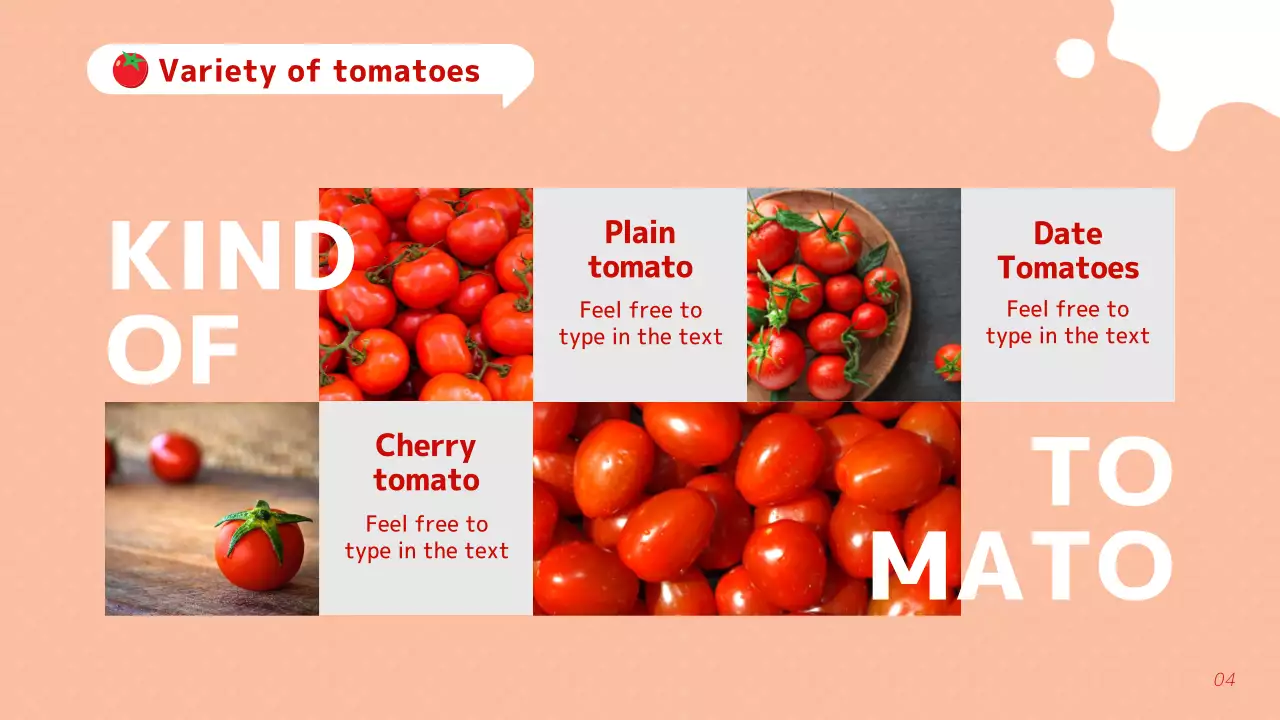 Red Retro Food Promotion Presentation