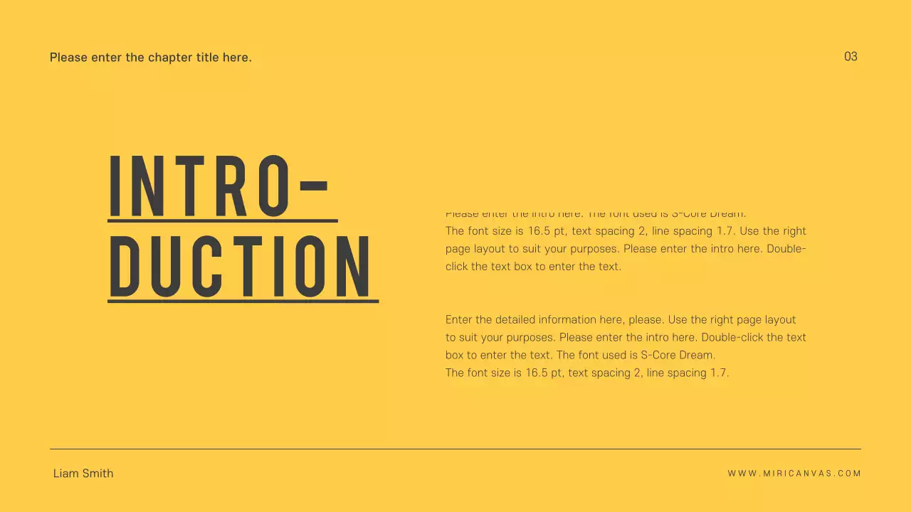 Simple presentations