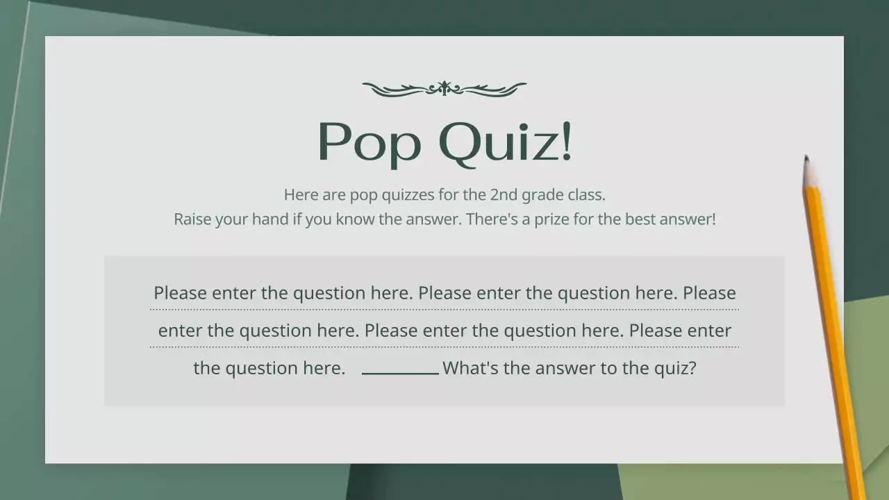 Green Classic Literature Course Presentation