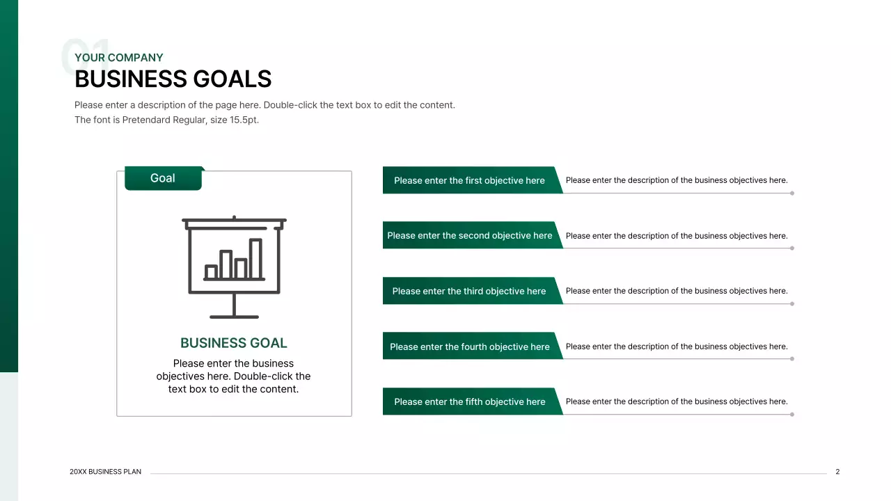 Green Modern Business Presentation