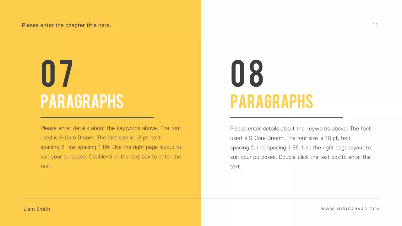 Simple presentations