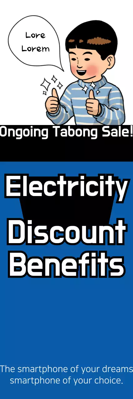 Banner de promoção de venda de quadrinhos azuis