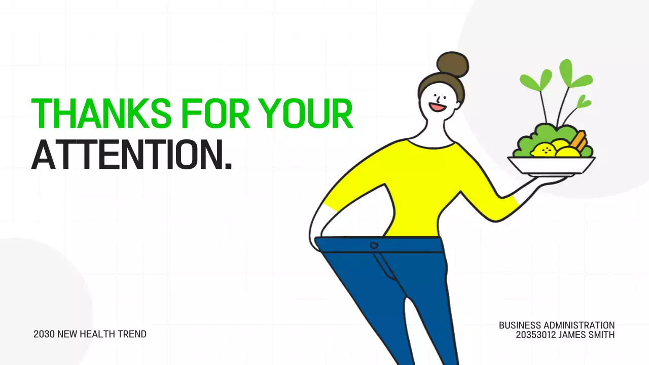 Green Modern Diet Guide Presentation