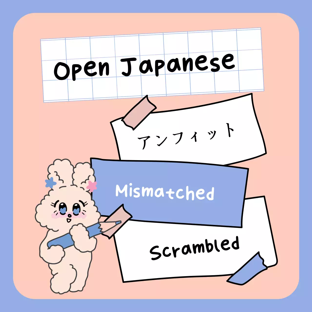 Pink Cute Language Guide Social Media Post