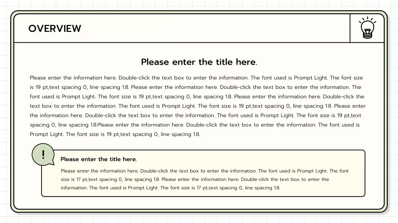 Yellow Minimal Guide Presentation
