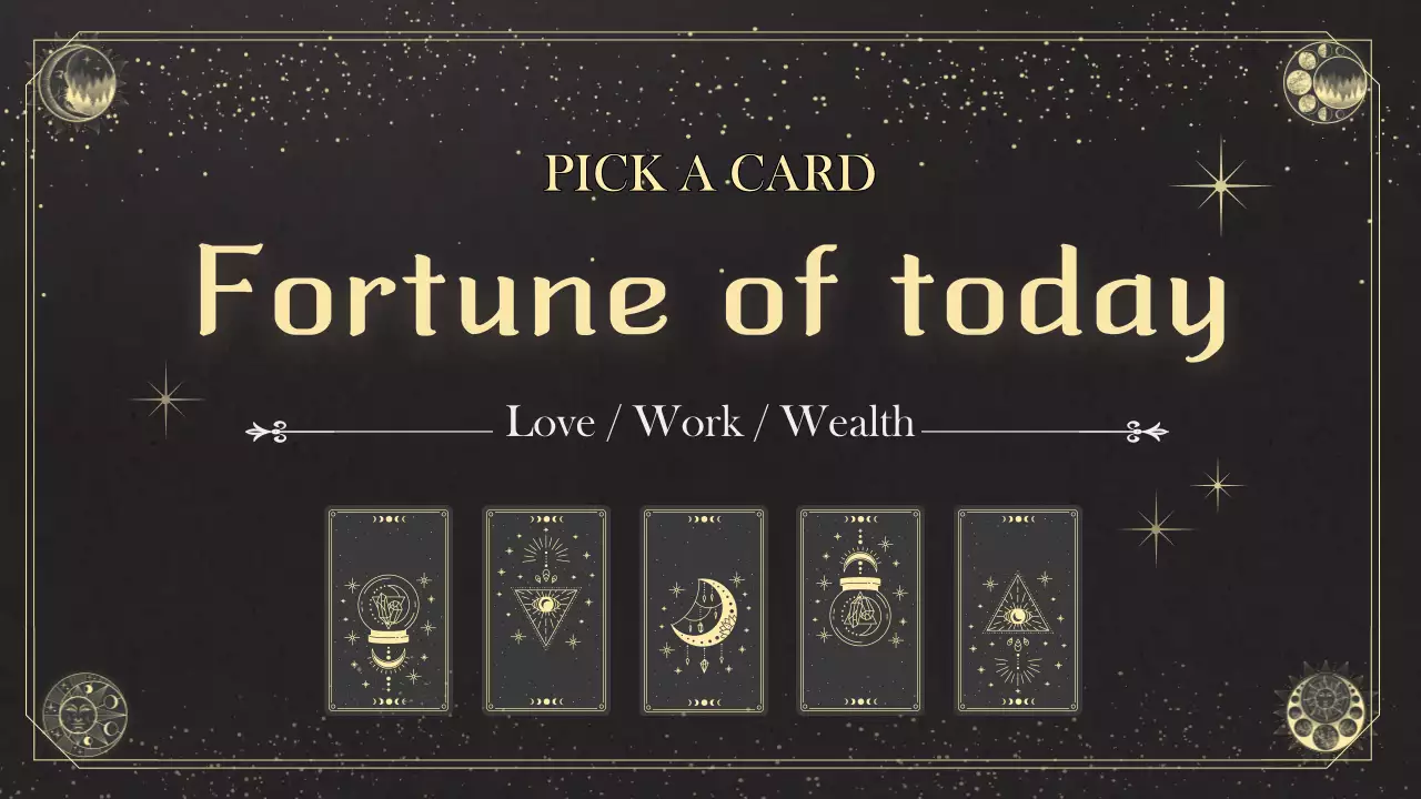 Leitura das cartas de tarô para a segunda metade do ano em preto e bege