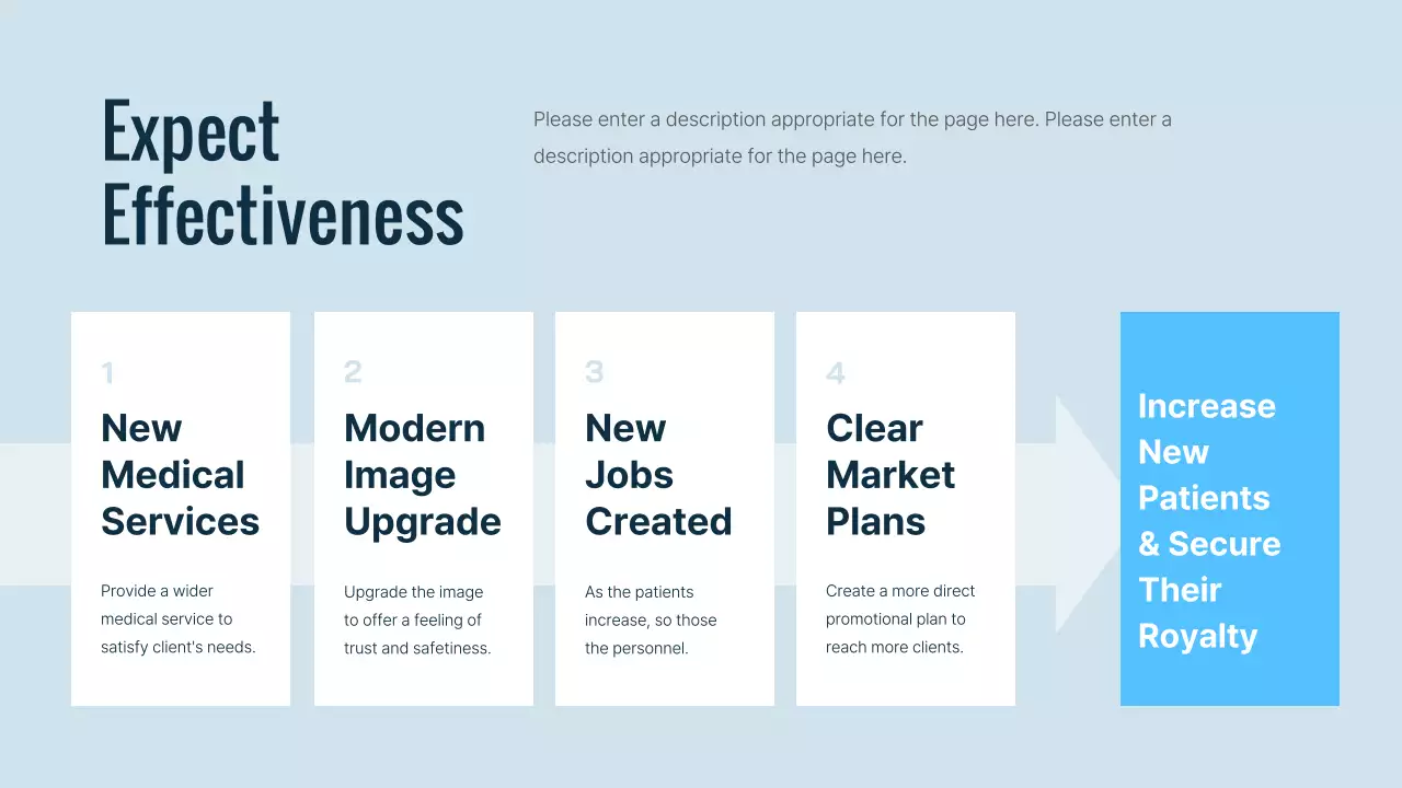 A simple, blue hospital online marketing playbook