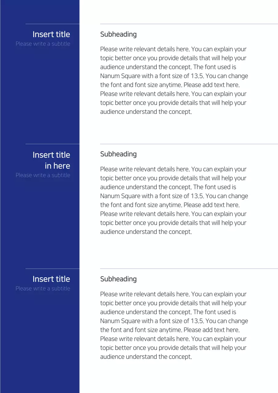 Blue Clean Business Plan Template