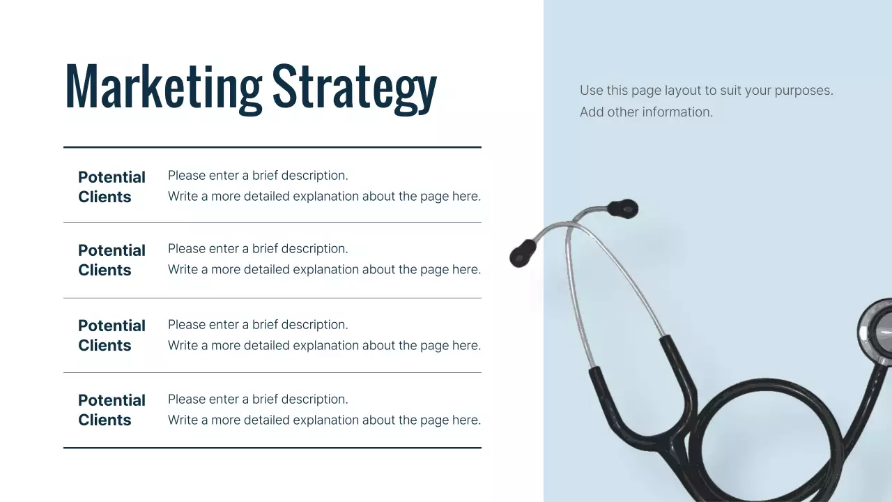 A simple, blue hospital online marketing playbook