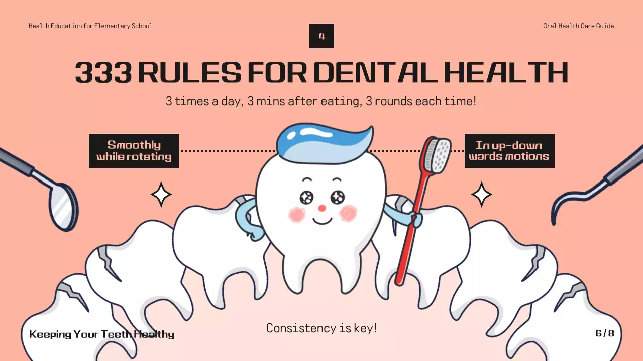 Coral Simple Dental Guide 프레젠테이션