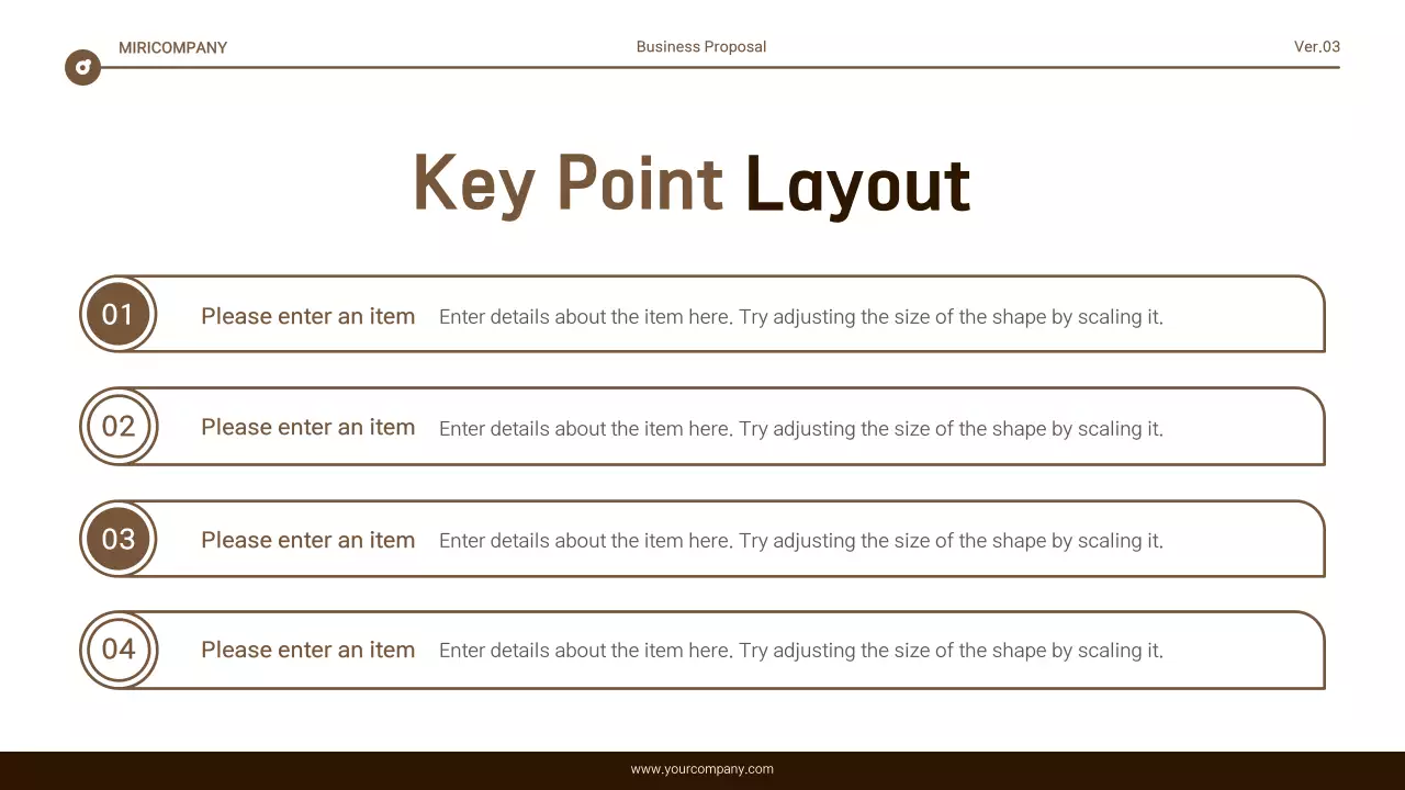 Brown Minimal Business Guide Presentation