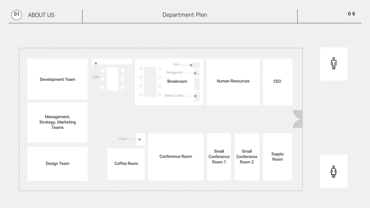 Monotone Simple 3D Graphics Corporate New Hires Company Life Guide