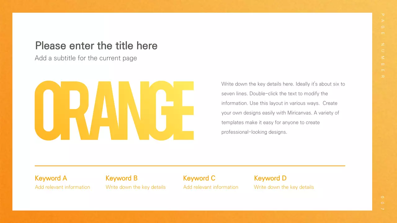 Refreshing presentations