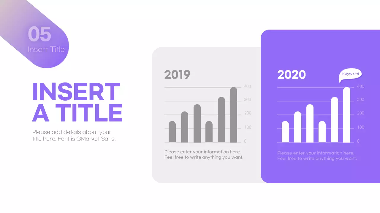 Purple Yellow Simple Concept Business Plan