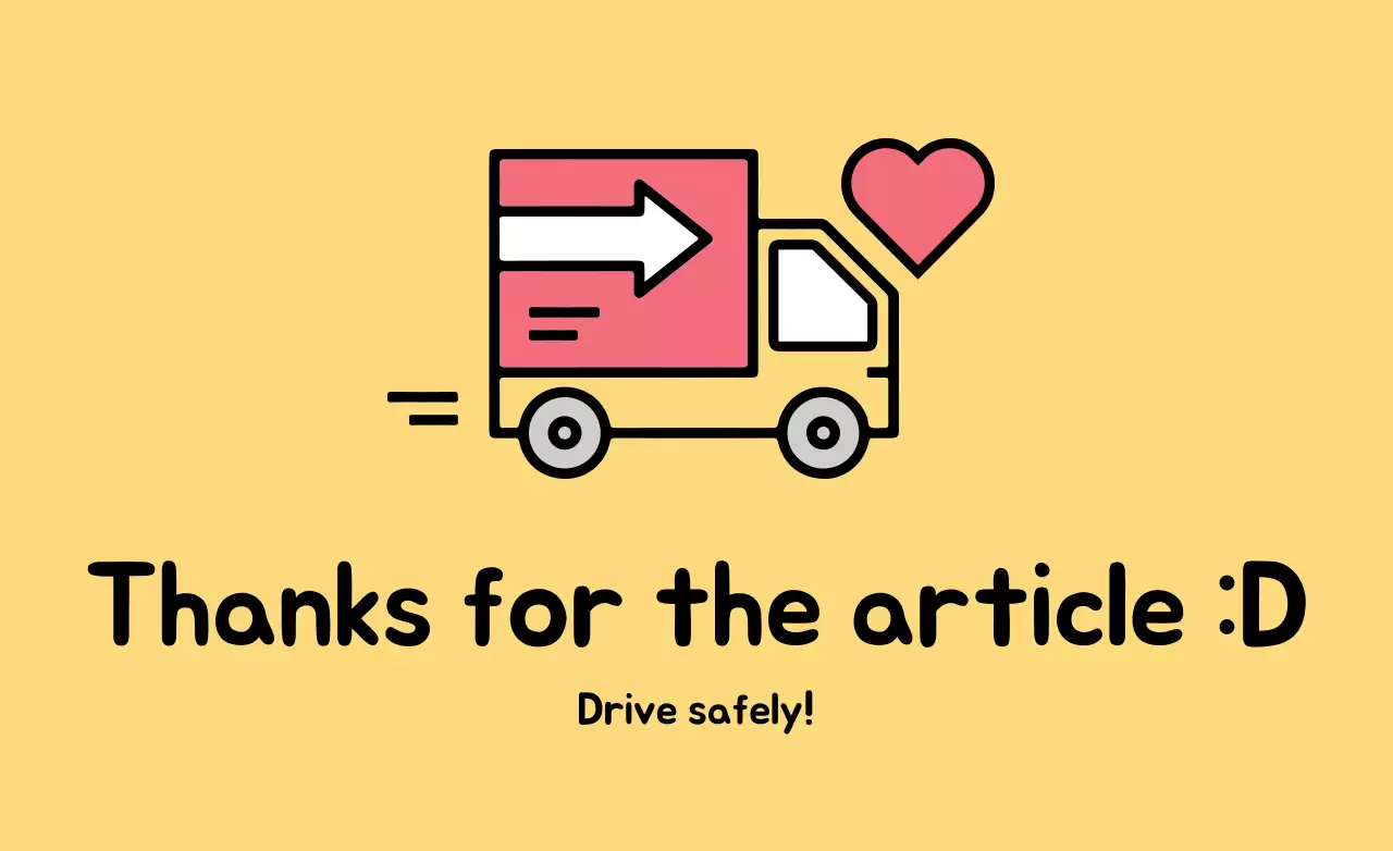 Banner de cartão de agradecimento simples amarelo