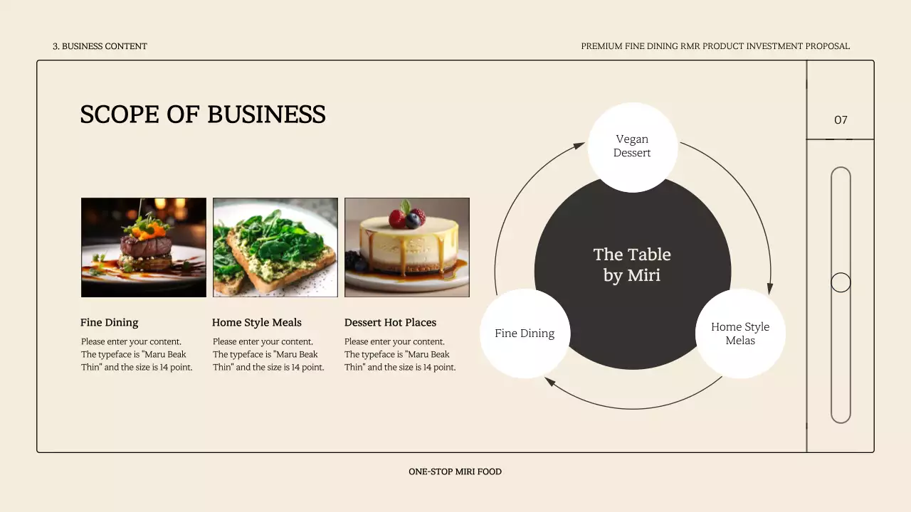 Beige Minimal Investment Proposal Document Presentation