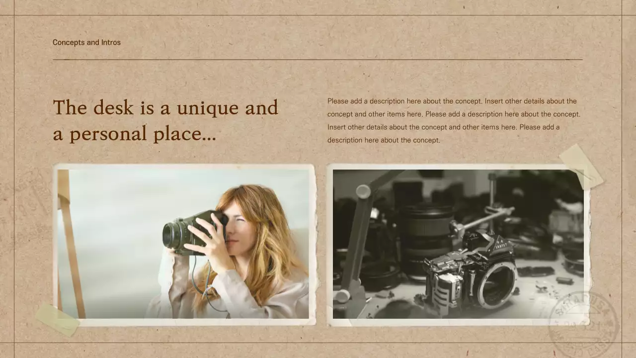 Beige Modern Content Planner Presentation