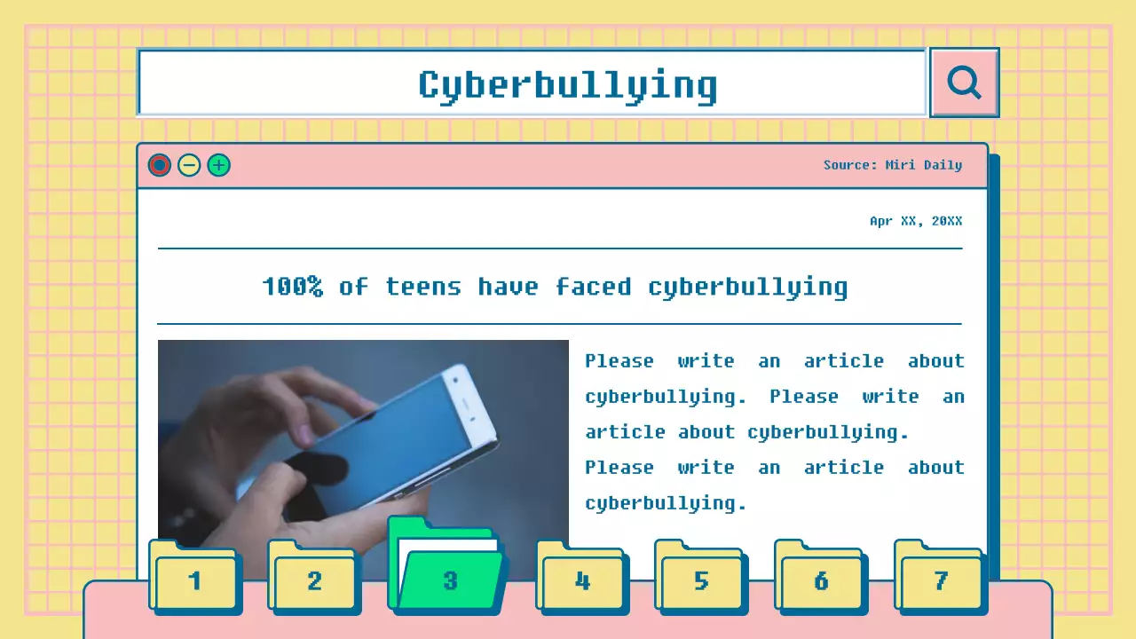 Đánh giá đạo đức trường trung học cơ sở xã hội thông tin của các biểu tượng máy tính tông màu vàng và hồng