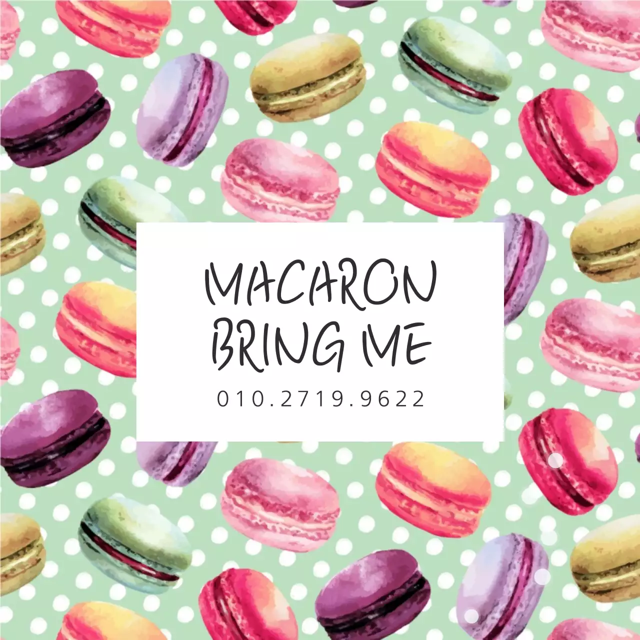 MACARON BRING ME