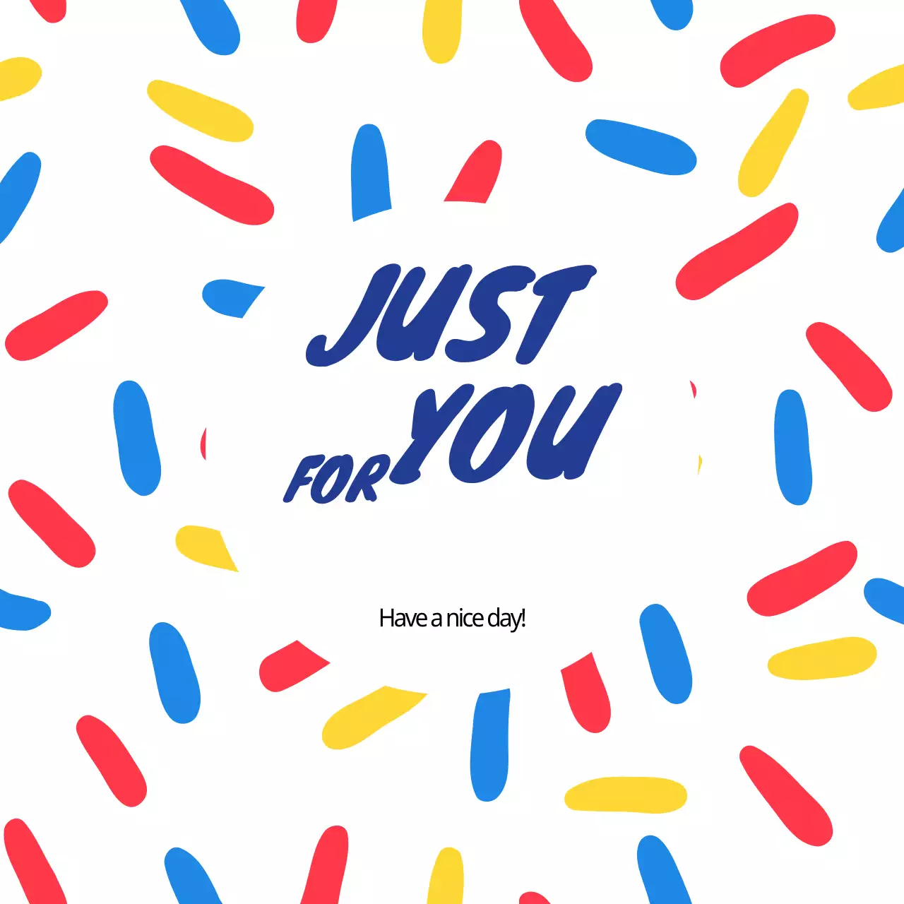 Spanduk Kartu Ucapan Lucu dan Berwarna-warni