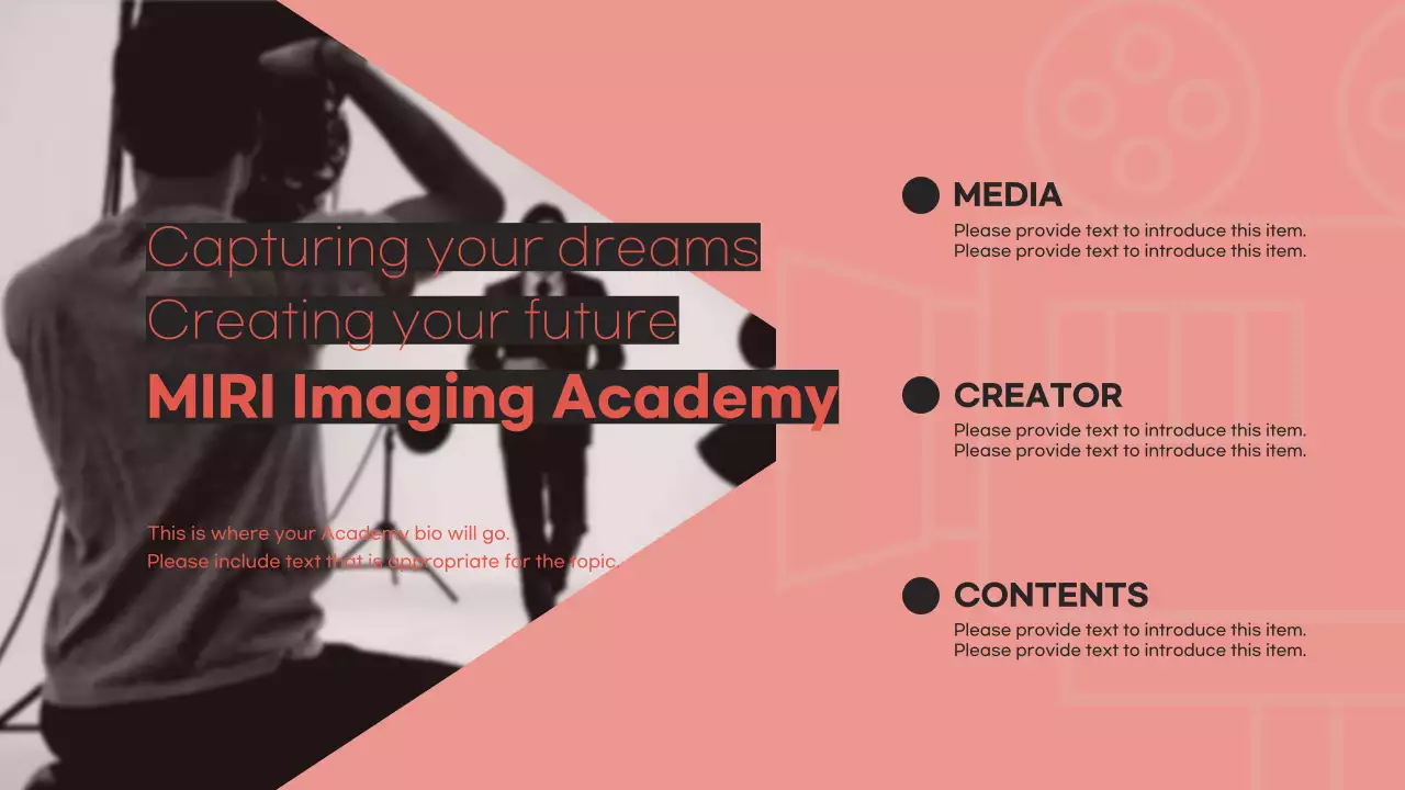 Coral Modern Film Guide Presentation