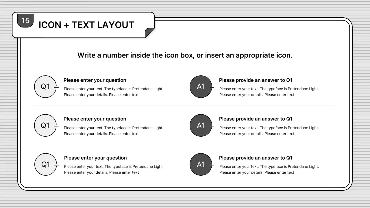 Black and white, easy-to-edit, basic business illustration style