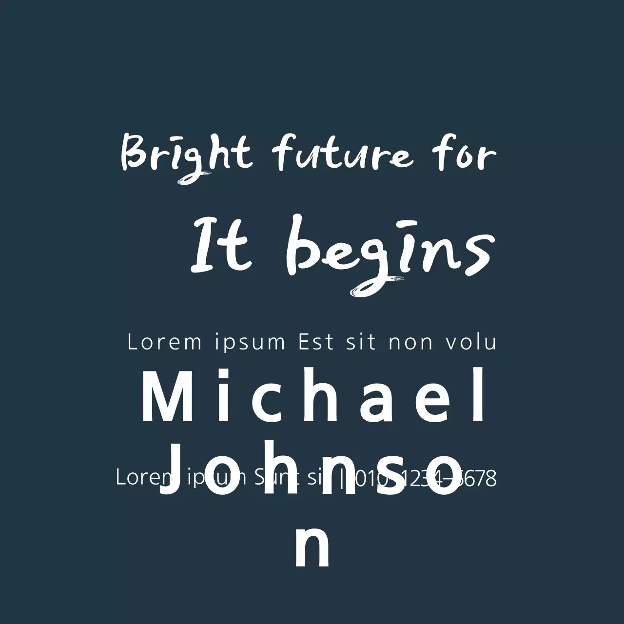 Navy Modern Future Promotion Banner