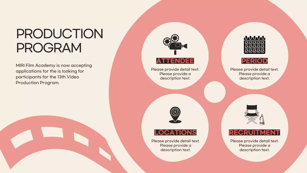 Coral Modern Film Guide Presentation