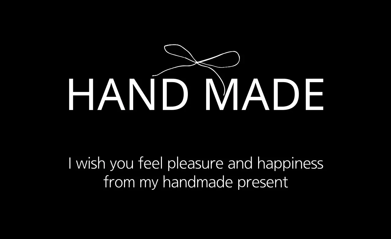 Banner de cartão preto minimalista feito à mão