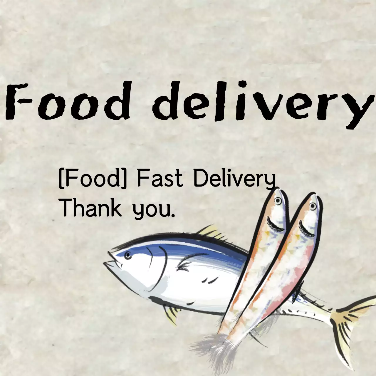 Beige Simple Food Promotion Banner