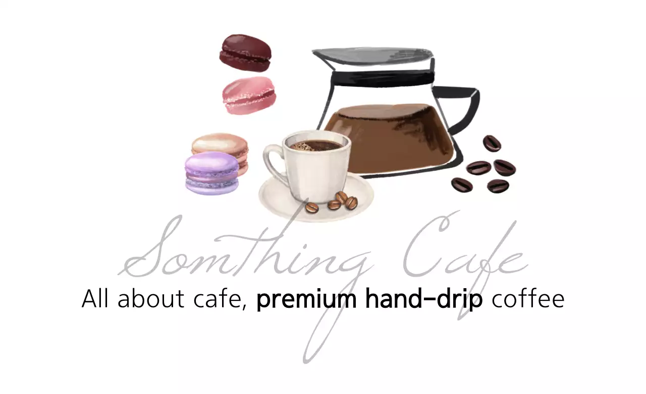 Banner de promoção de café minimalista bege